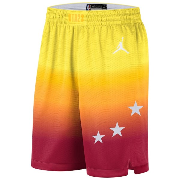 All-Star 2023 NBA Shorts Team 2 Nike Orange Swingman - Herren